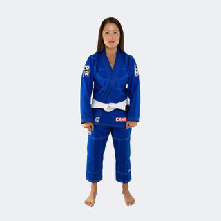 Combat CRNR Womens BJJ GI v7 - Royal Blue