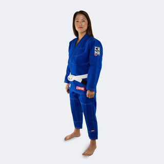 Combat CRNR Womens BJJ GI v7 - Royal Blue