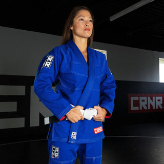 Combat CRNR Womens BJJ GI v7 - Royal Blue