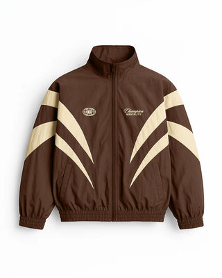 Engage "Champion Mentality" Track Jacket Black Brown