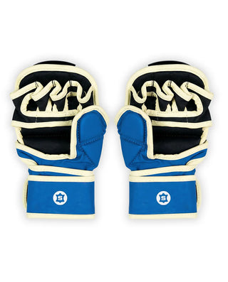 Engage E-Series MMA Grappling Gloves (Blue/White)
