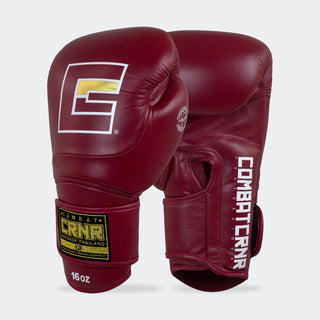 Combat CRNR HMIT Champion Boxing Gloves - Maroon