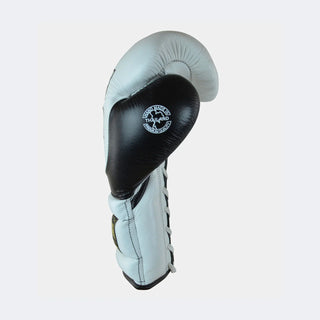 HMIT Lace Up Sparring Gloves - White