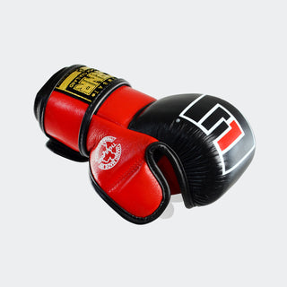 Combat CRNR HMIT MMA Training Gloves - Black/Red
