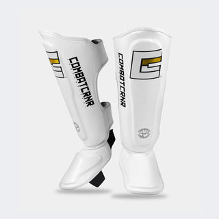Combat CRNR HMIT Shin Guard - White