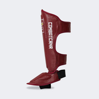 Combat CRNR HMIT Shin Guard - MAROON