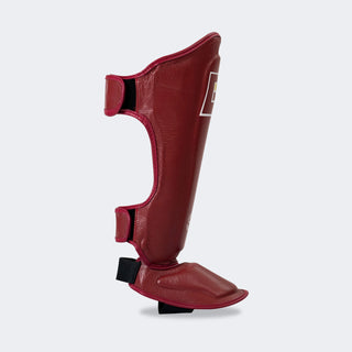 Combat CRNR HMIT Shin Guard - MAROON