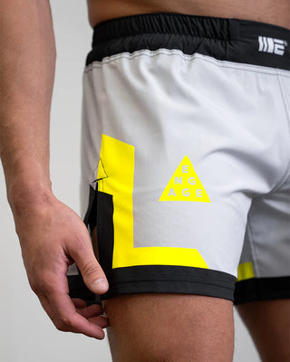 Engage Cool Gray Hybrid Shorts