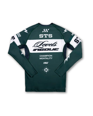 Engage "Pit Crew" Long Sleeve Rash Guard - Eucalypt