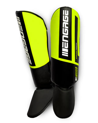 Engage E-Series Shin Guard Neon