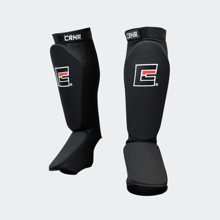 Combat CRNR Slip-On Shin Pad - Black
